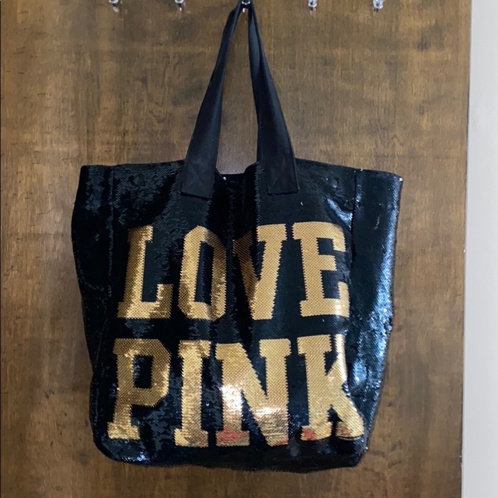 Victoria’s Secret pink brand super cute bling tote